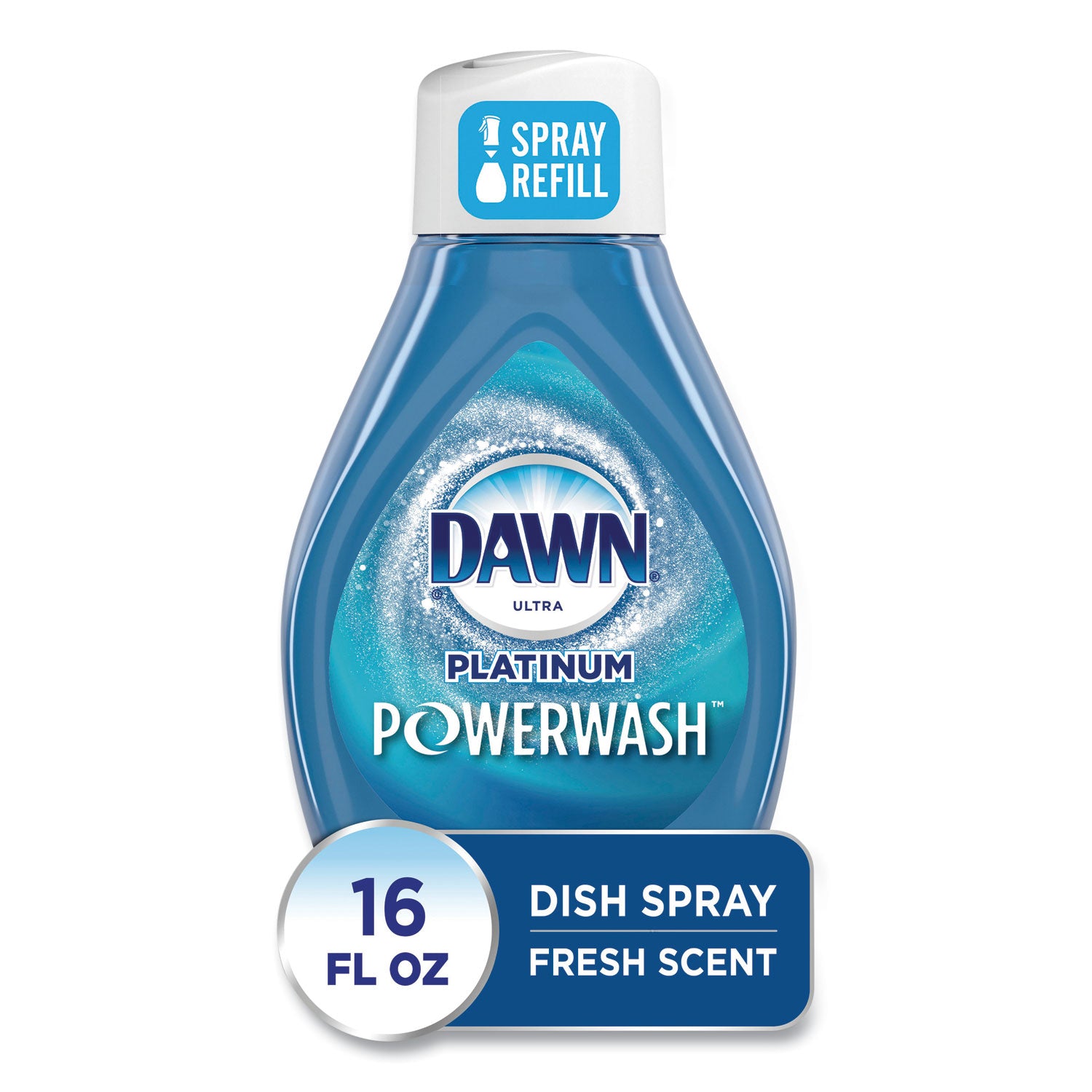 16 fl oz (0.5 quart) - Fresh Scent - Biodegradable, Refillable - 1 Bottle