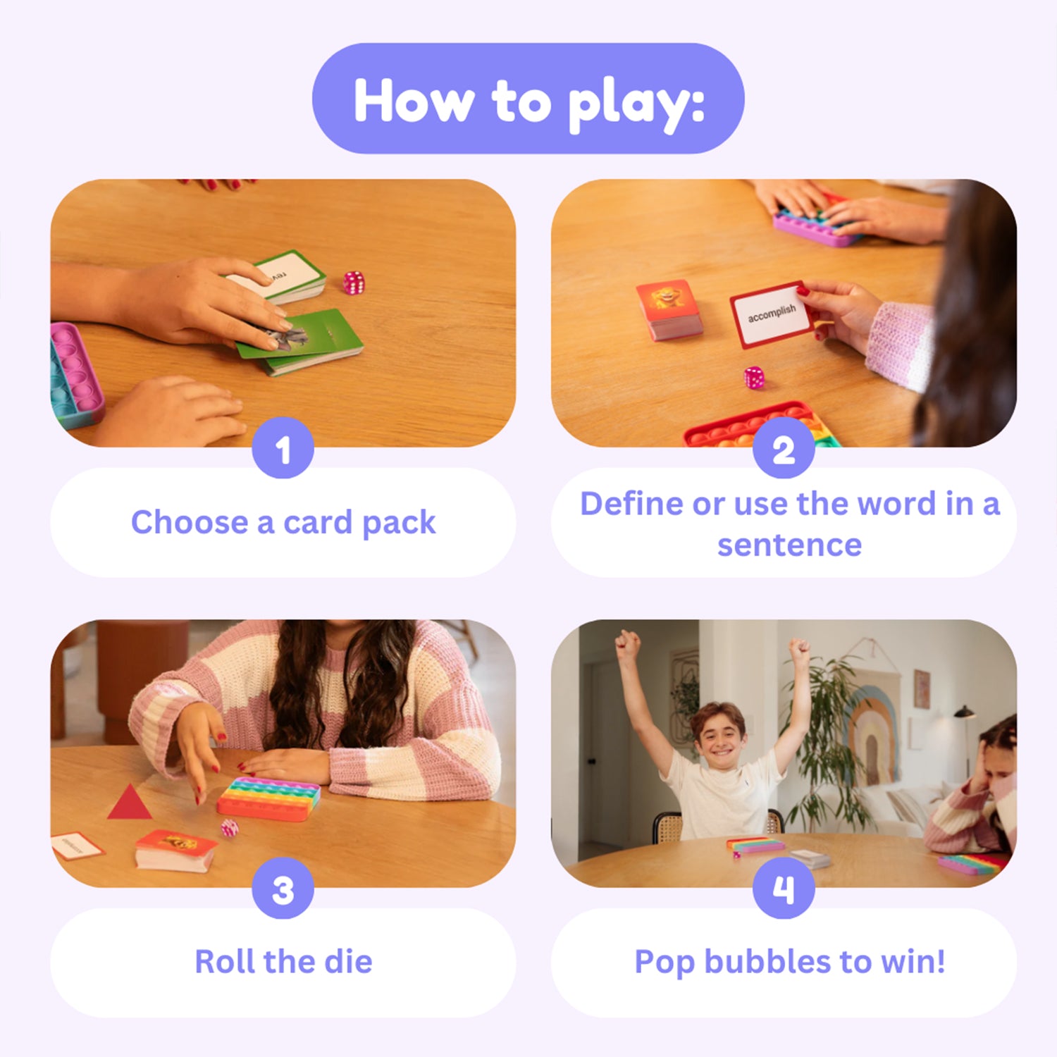 Vocabulary Words Educational Game