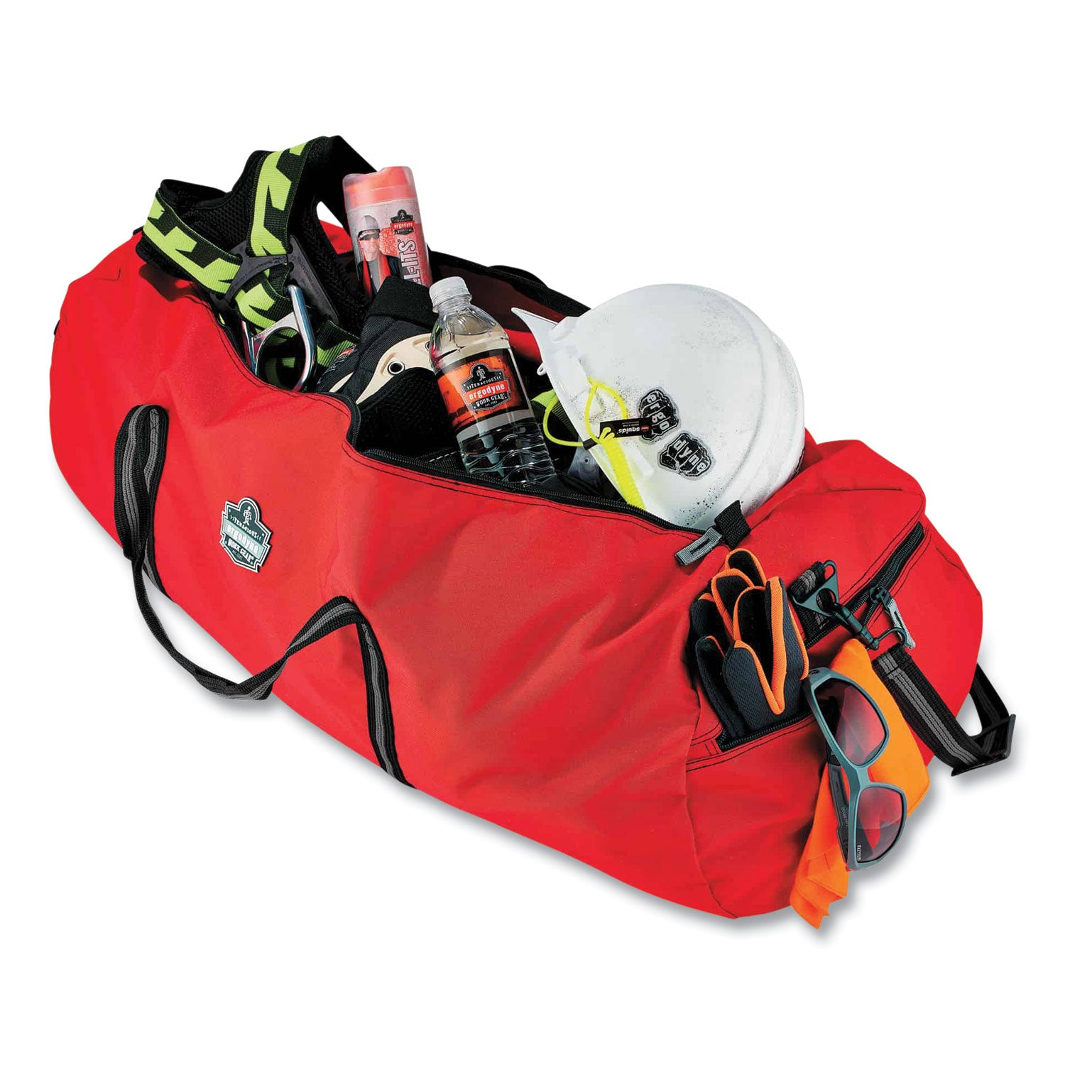 Wear Resistant, Tear Resistant, Water Resistant, Stain Resistant - 600D Nylon Body - Shoulder Strap, Handle - 14" Height x 14" Width x 35" Depth - Large Size - 1 Each
