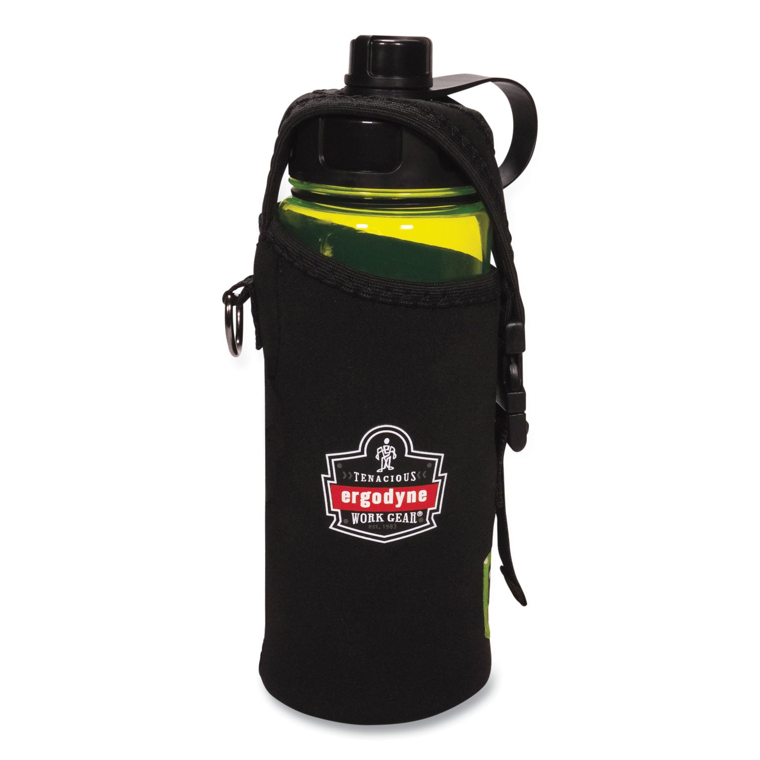 Ergodyne 5151 BPA-Free Water Bottle - 34oz / 1000ml - 1.06 quart - Lime - Plastic, Tritan Copolyester