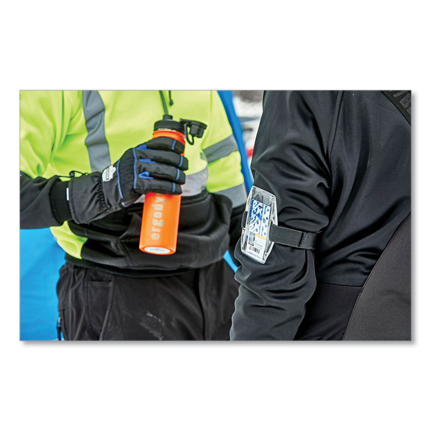 Ergodyne 5152 Insulated Stainless Steel Water Bottle - 25oz / 750ml - 25.36 fl oz - Orange - Stainless Steel