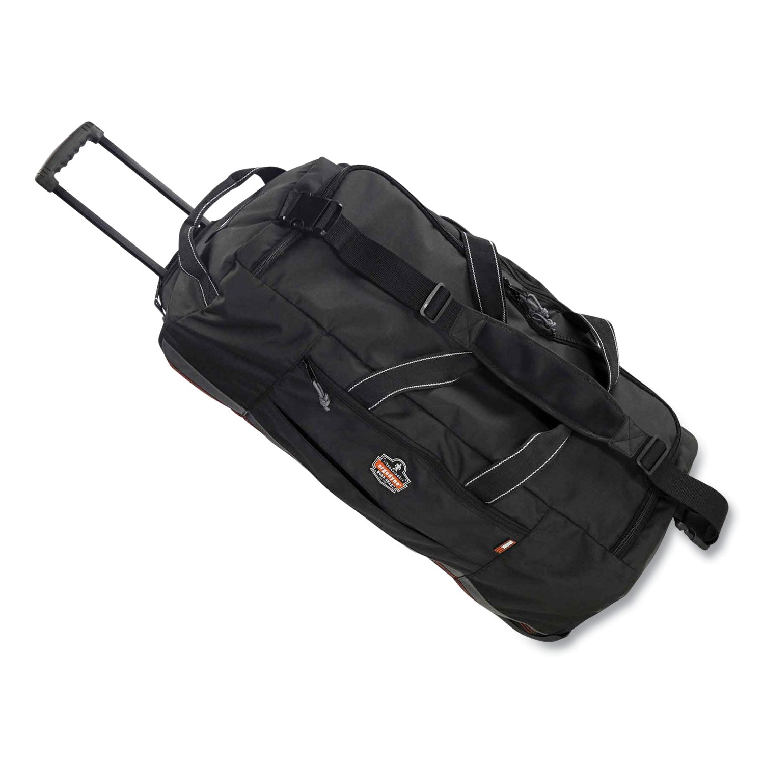 Water Resistant Back, Wear Resistant, Tear Resistant - 1200D Polyester, Nylon Body - Handle, Shoulder Strap, Telescoping Handle - 12.5" Height x 14" Width x 32.5" Depth - Large Size - 1 Each