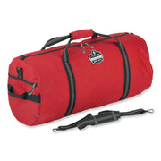 Ergodyne Arsenal 5020 Carrying Case (Duffel) Travel Essential - Red - Wear Resistant, Tear Resistant, Water Resistant, Stain Resistant - 600D Nylon Body - Shoulder Strap, Handle - 12" Height x 12" Width x 23" Depth - Small Size - 1 Each