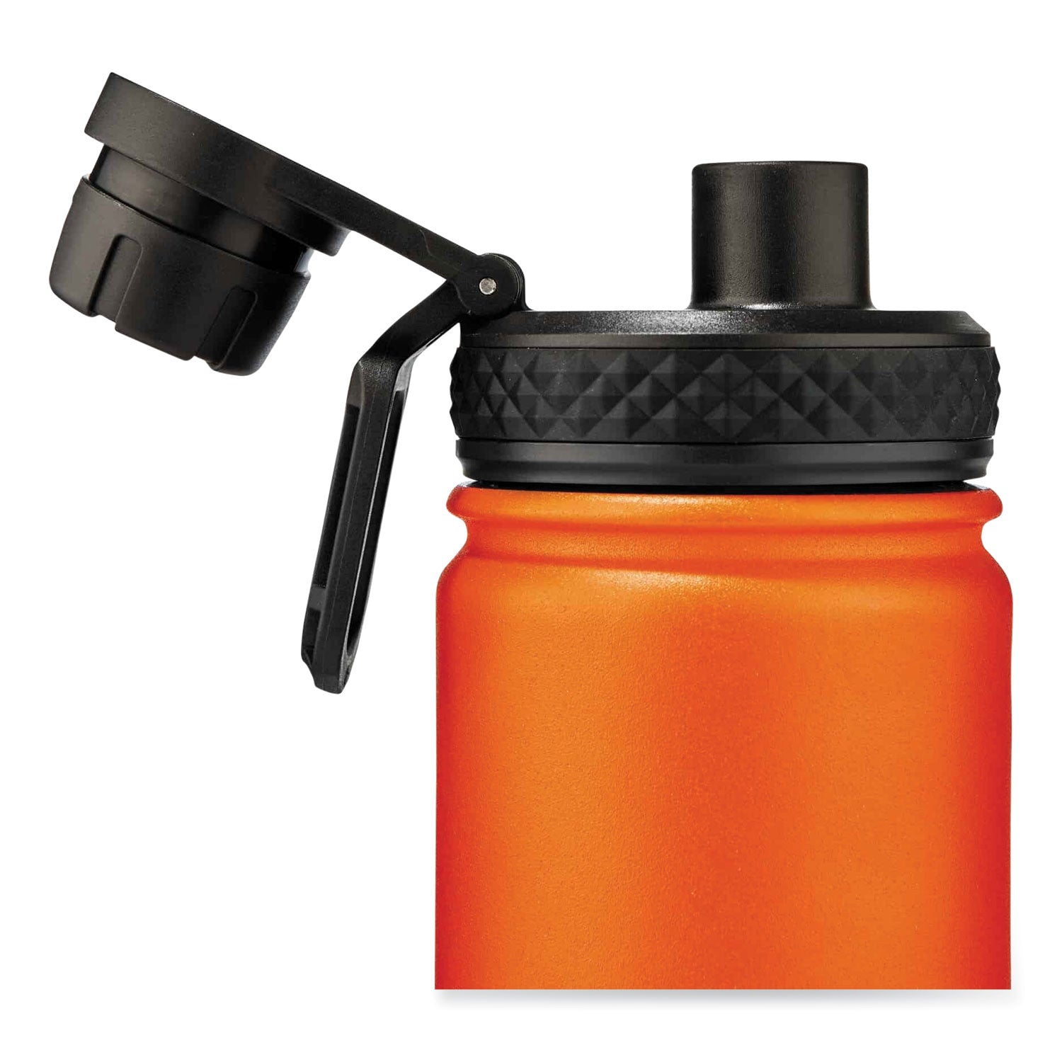 Ergodyne 5152 Insulated Stainless Steel Water Bottle - 25oz / 750ml - 25.36 fl oz - Orange - Stainless Steel