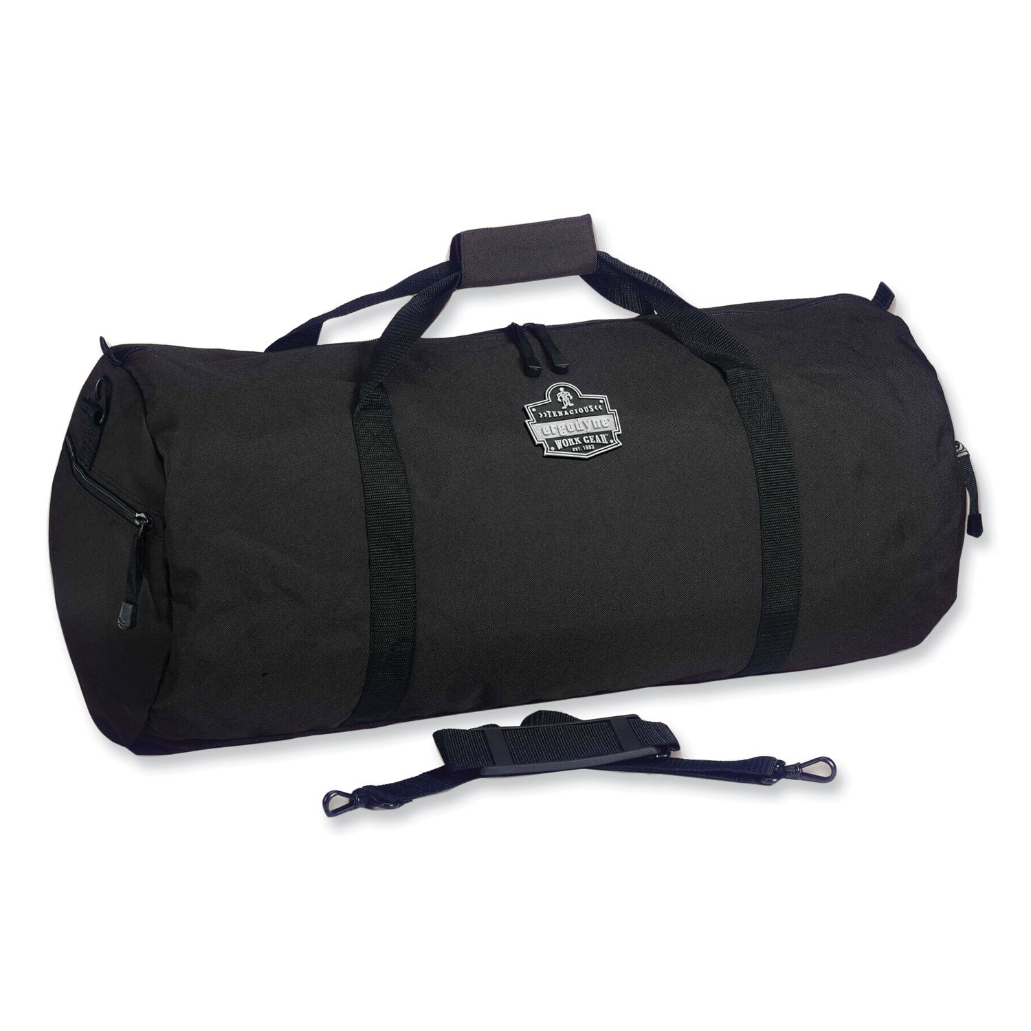 Ergodyne Arsenal 5020 Carrying Case (Duffel) Travel Essential - Black - Wear Resistant, Tear Resistant, Water Resistant, Stain Resistant - 600D Polyester Body - Shoulder Strap, Handle - 12" Height x 12" Width x 23" Depth - Small Size - 1 Each