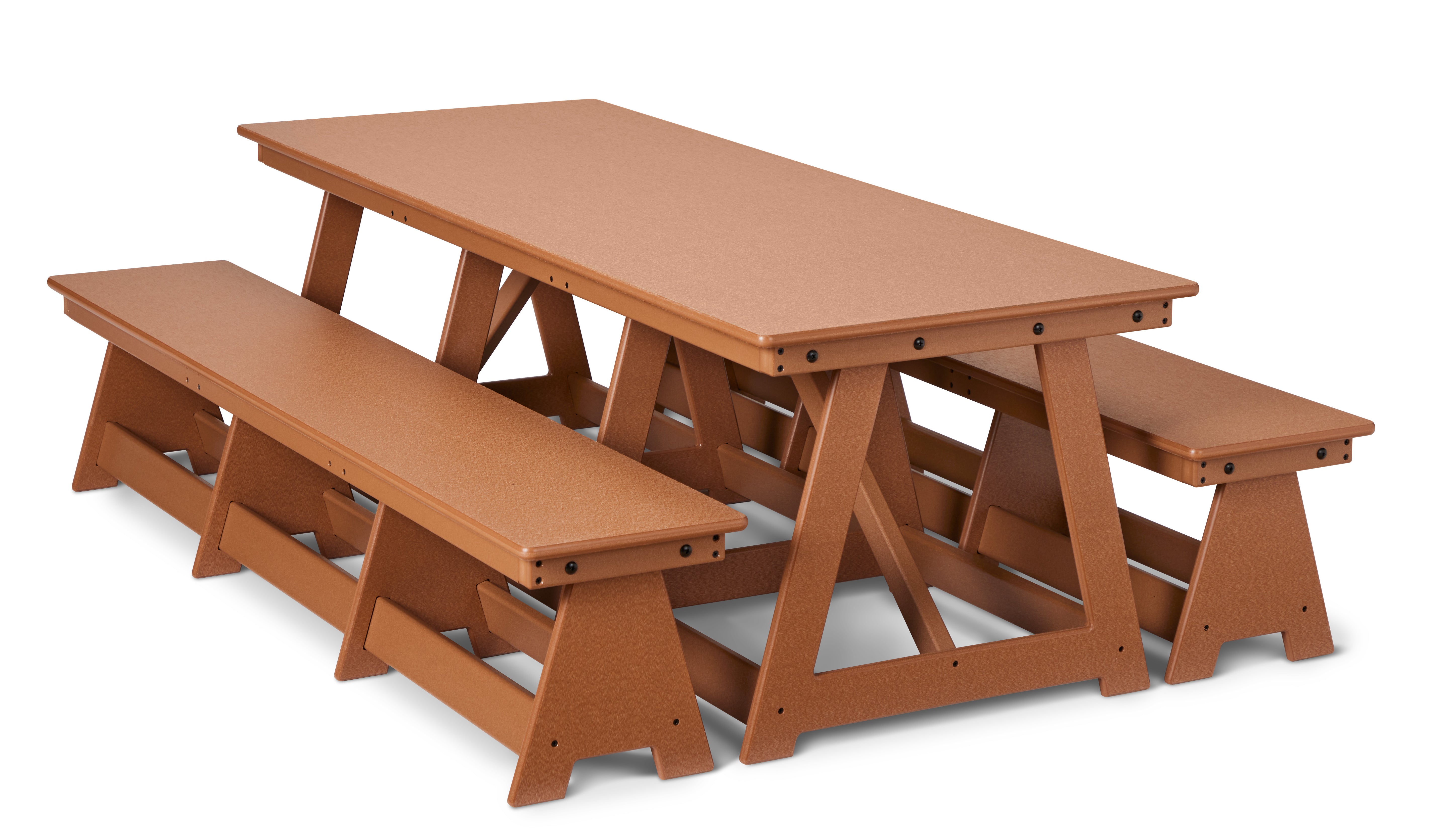 EverPlay™ Large Outdoor Table and Bench Set