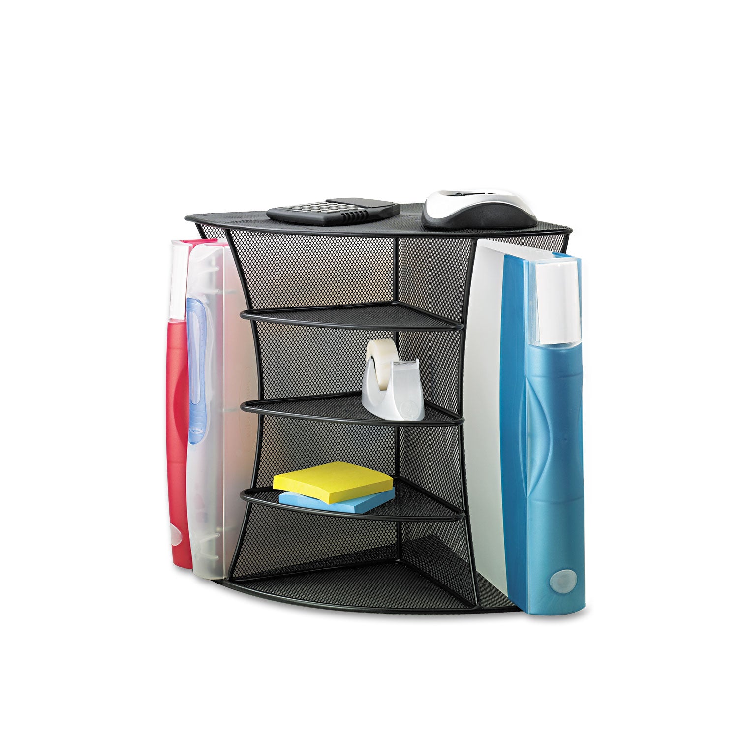 Onyx Organizer Desk Corner