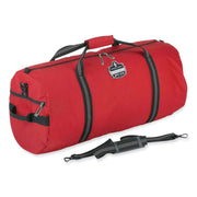 Ergodyne Arsenal 5020 Carrying Case (Duffel) Travel Essential - Red - Wear Resistant, Tear Resistant, Water Resistant, Stain Resistant - 600D Nylon Body - Shoulder Strap, Handle - 13" Height x 13" Width x 28.5" Depth - Medium Size - 1 Each