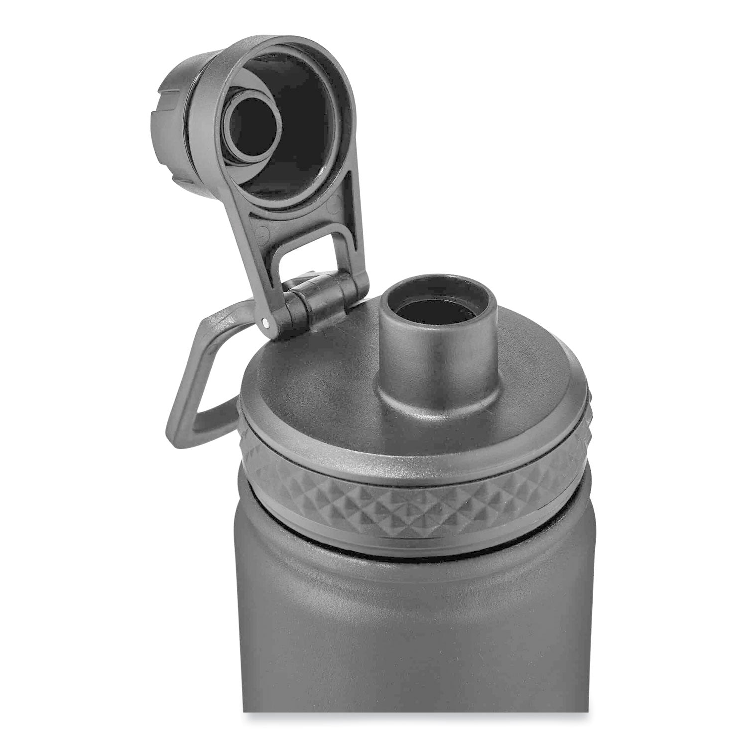 Ergodyne 5152 Insulated Stainless Steel Water Bottle - 25oz / 750ml - 25.36 fl oz - Black - Stainless Steel