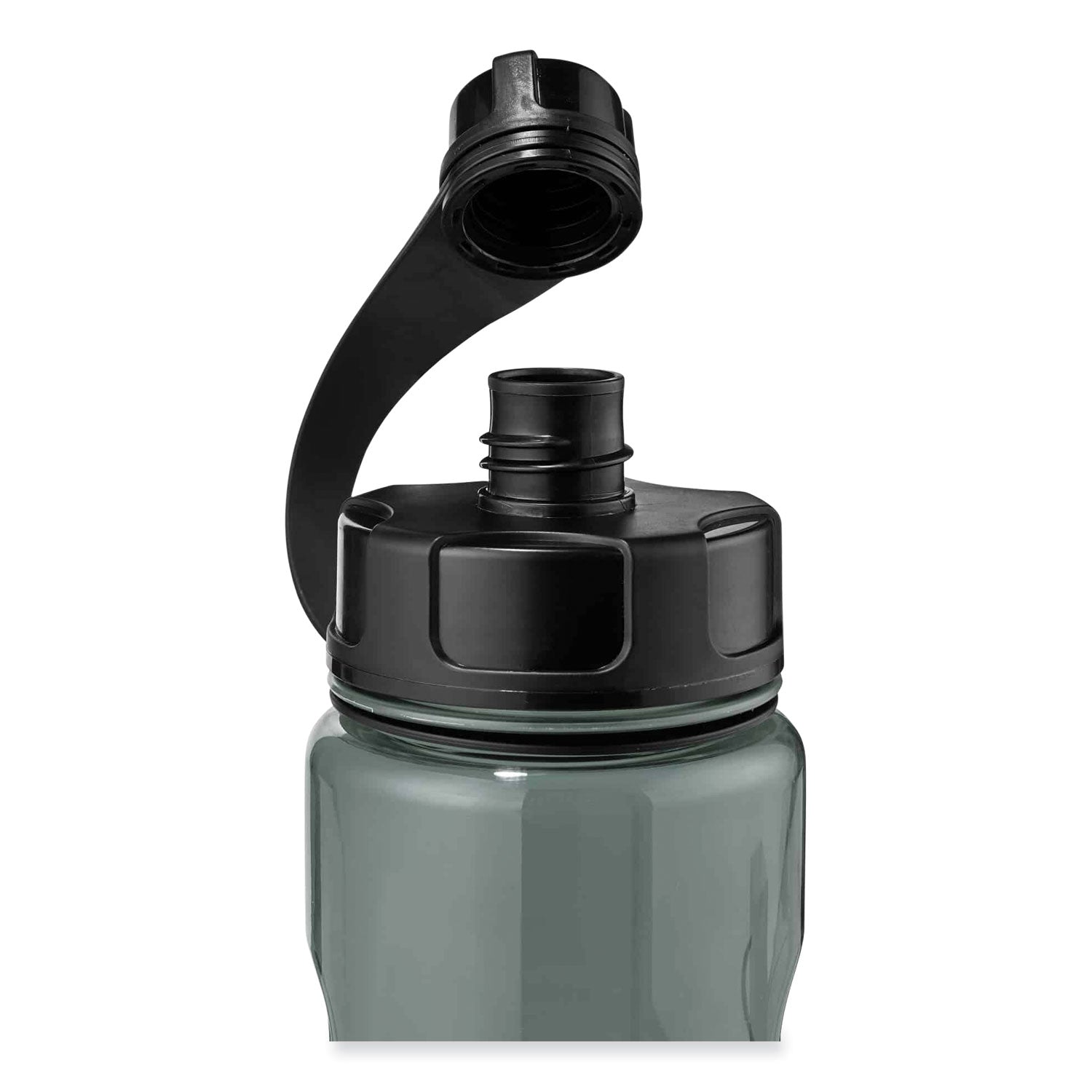 Ergodyne 5151 BPA-Free Water Bottle - 34oz / 1000ml - 1.06 quart - Black - Plastic, Tritan Copolyester
