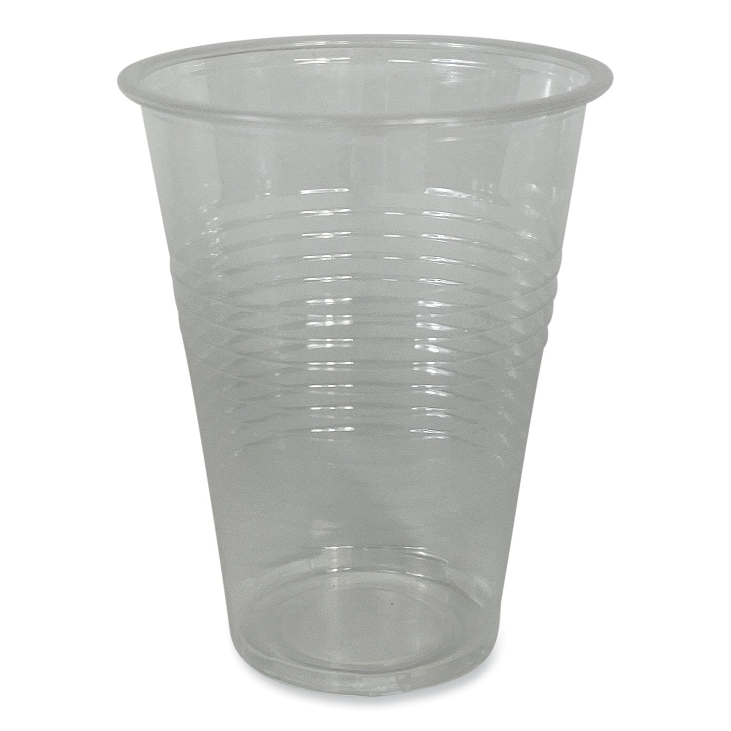 Translucent Plastic Cold Cups, Individually Wrapped, 9 oz, 1,000/Carton