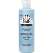Acrylic Paint Matte, 8oz., Light Blue