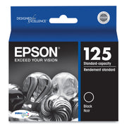 Epson DURABrite T125120 Original Inkjet Ink Cartridge - Black - 1 Each