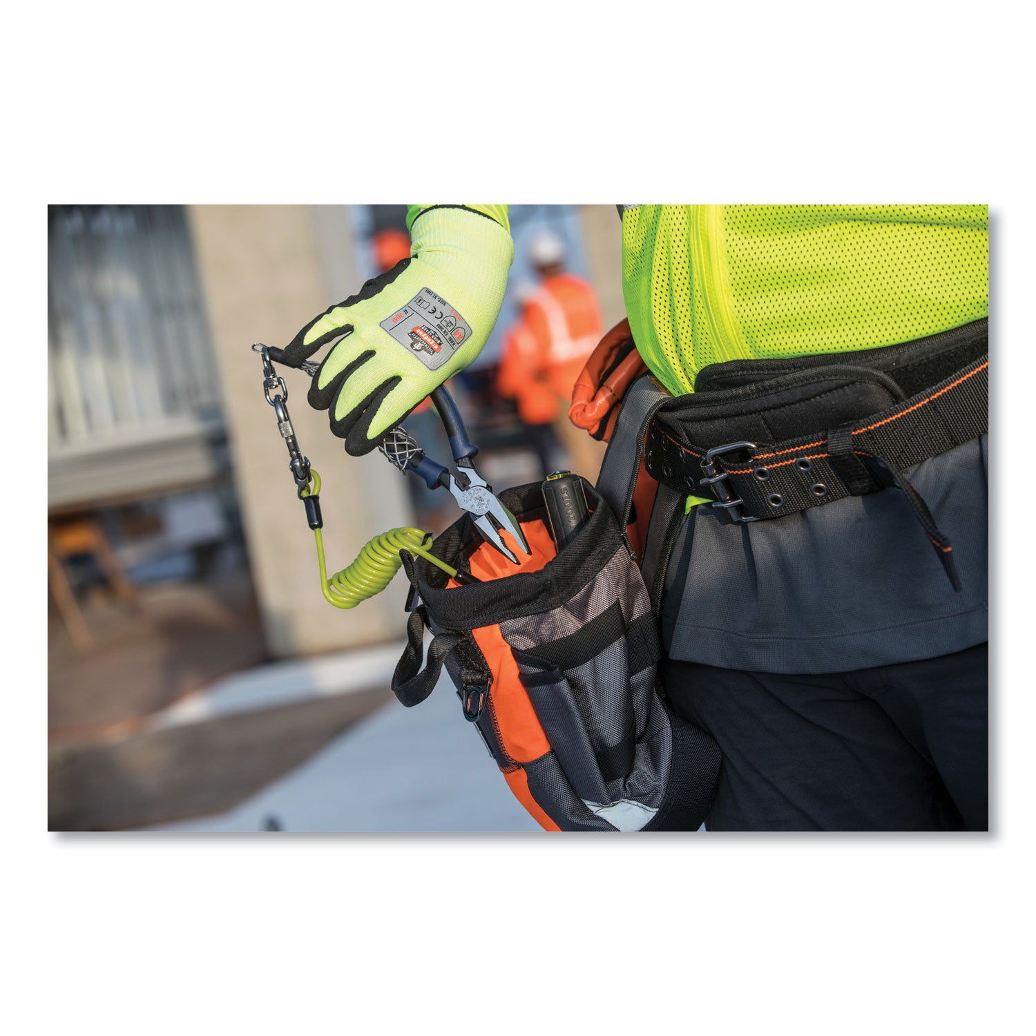 Ergodyne Arsenal 5555 5-Inch Padded Base Layer Work Belt - Adjustable - Extra Extra Large (XXL) - Buckle Attachment - 5" Height - Black - Polyester, Nickel Plated, Metal, Foam - 1 Each