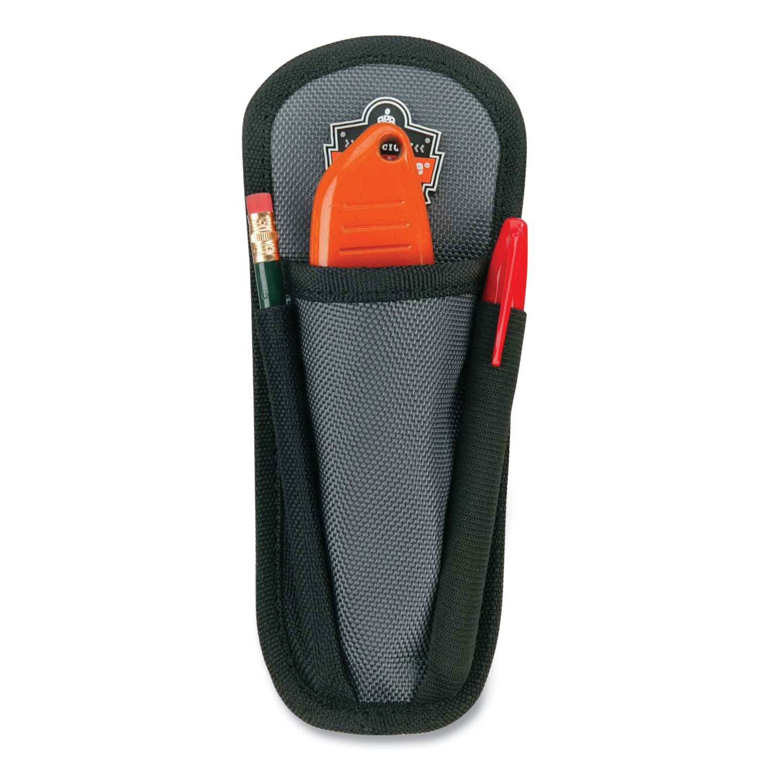 2" Height x 1" Width - Polyester, Polyethylene, Stainless Steel - Gray - 1 Each
