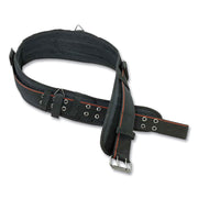Ergodyne Arsenal 5555 5-Inch Padded Base Layer Work Belt - Adjustable - Medium (M) - Buckle Attachment - 5" Height - Black - Polyester, Nickel Plated, Metal, Foam - 1 Each