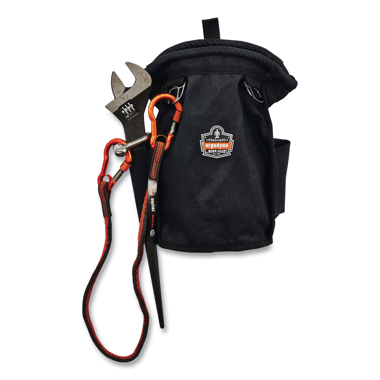 Water Resistant, Drop Resistant - Canvas Body - D-ring - 12" Height x 7.5" Width x 7.5" Depth - 1 Each