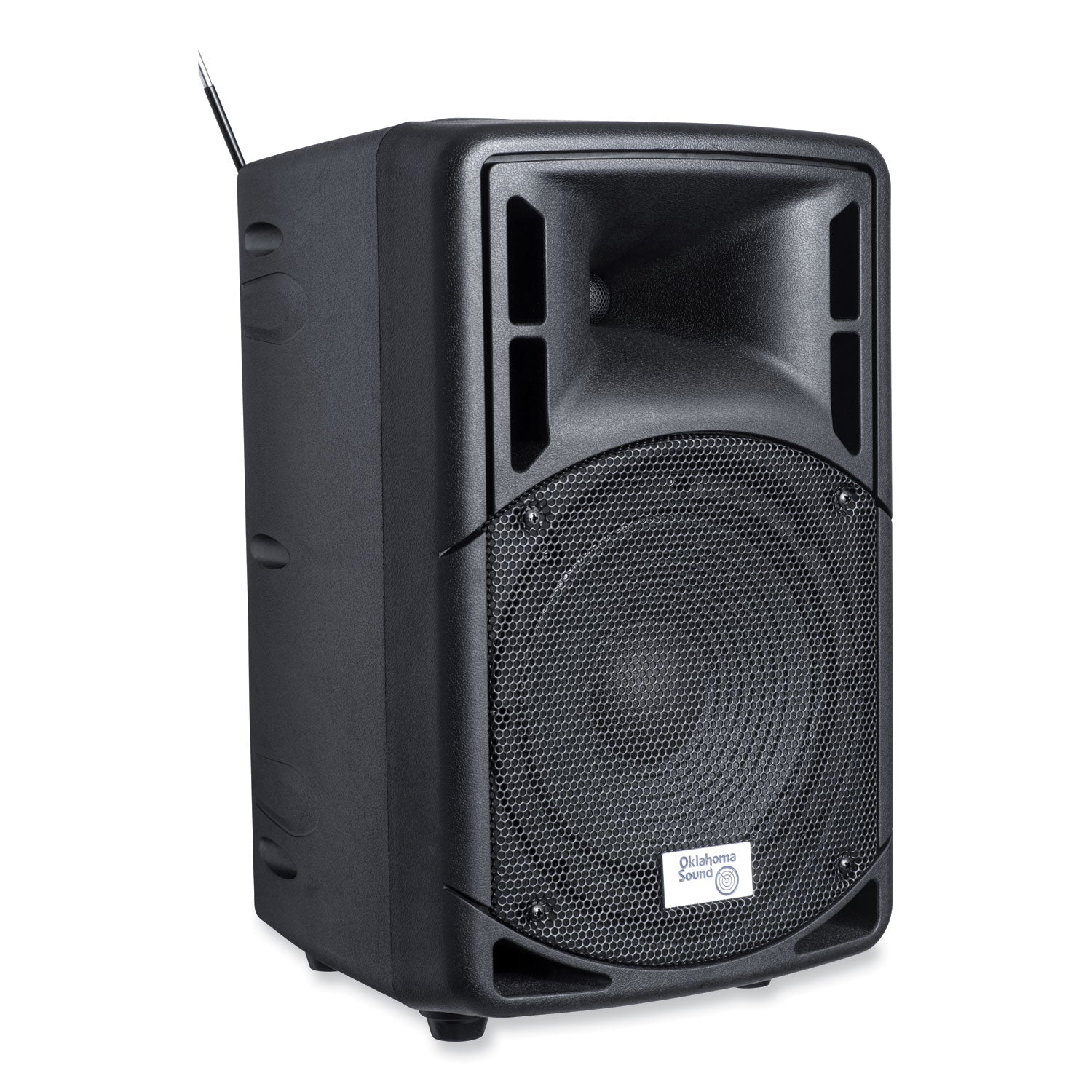 Oklahoma Sound® 40 Watt Wireless PA System with Tie-Clip/Lavalier Mic, Color Options:  Black