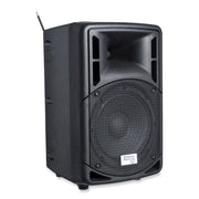 Oklahoma Sound® 40 Watt Wireless PA System with Tie-Clip/Lavalier Mic, Color Options:  Black
