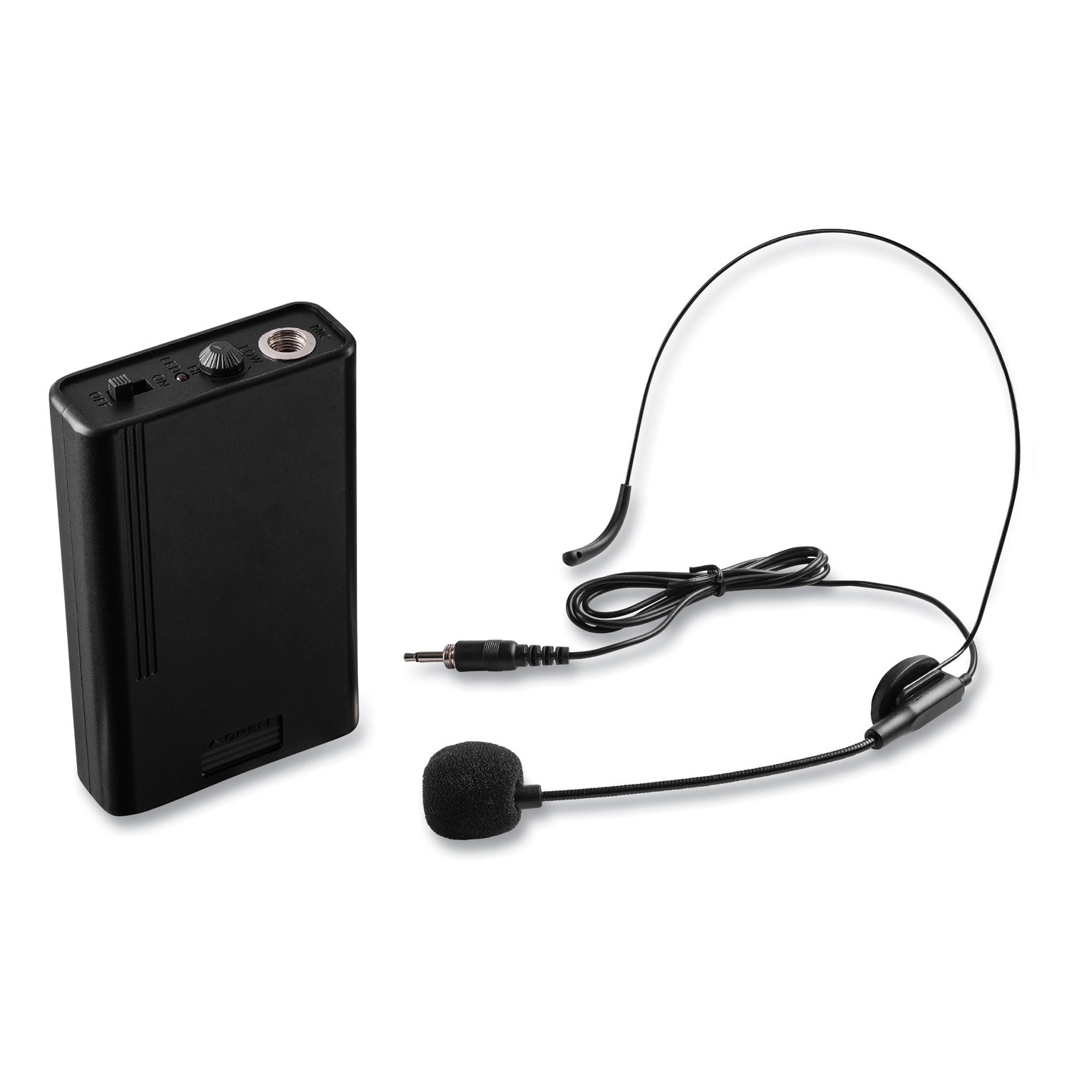 Oklahoma Sound® Wireless Mic - Headset, Color Options: Black