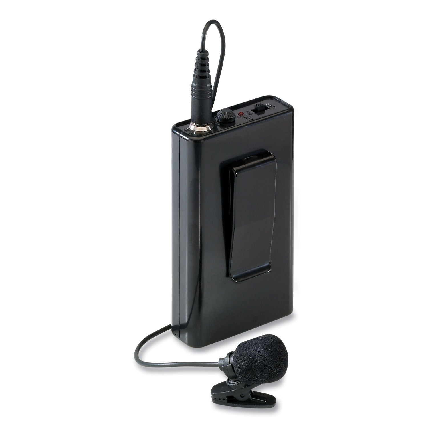 Oklahoma Sound® Wireless Mic - Tie-Clip/Lavalier, Color Options: Black
