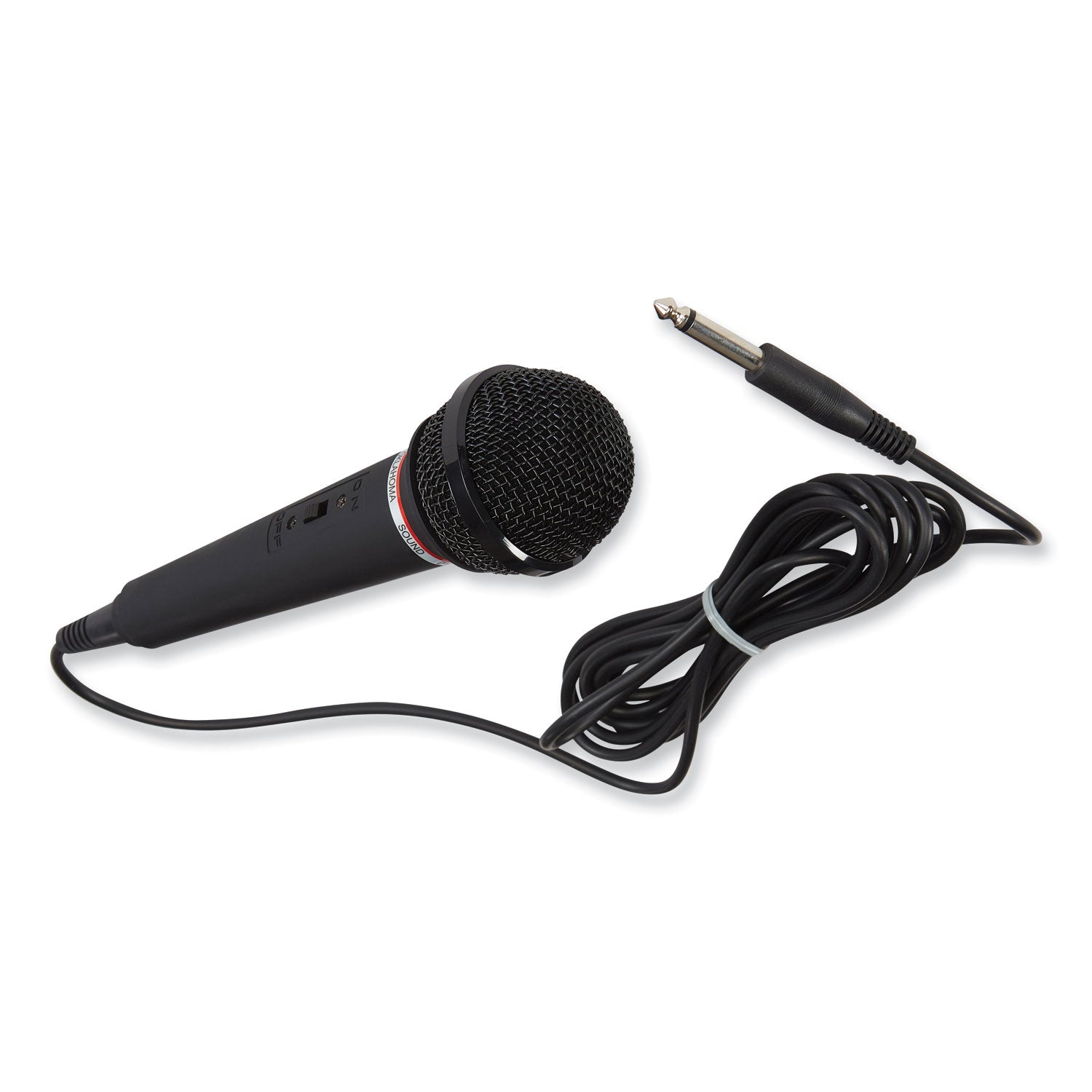 Oklahoma Sound® Dynamic Unidirectional Microphone with 9' Cable, Color Options: Black