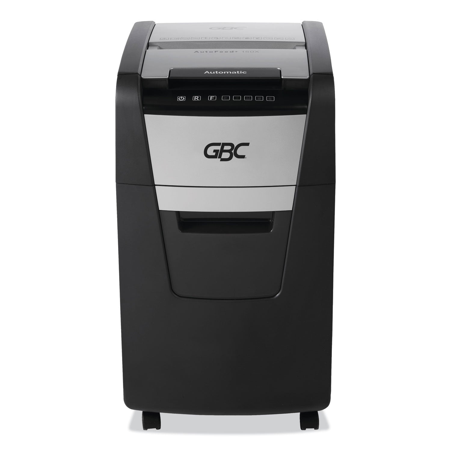 Continuous Shredder - Super Cross Cut - 8 Per Pass - for shredding Credit Card, Paper Clip, Staples, Paper - P-4 - 30 Minute Run Time - 11.60 gal Wastebin Capacity - Black