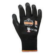 Ergodyne ProFlex 7001 Nitrile-Coated Gloves, Extra Large, Black, Touchscreen Capable, Abrasion Resistant, Seamless, Breathable, 2 Pairs per Pack, 12 Packs per Bag