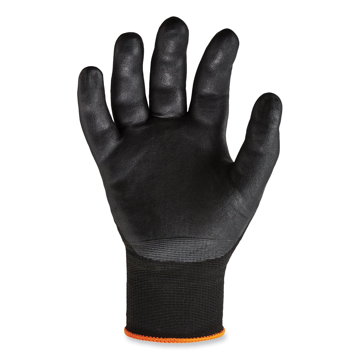 Ergodyne ProFlex 7001 Abrasion-Resistant Nitrile-Coated Gloves, XXL, Black, Touchscreen Capable, Seamless, Machine Washable, 0.75" Thick, 9.25" Length, 2/Pair, 12 Pairs/Bag