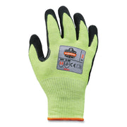 Ergodyne ProFlex 7041 Hi-Vis Nitrile-Coated Level 4 Cut Gloves, XXL, Lime, 2.25" Thick, 12" Length, 2 Pairs per Carton, High Visibility, Cut & Abrasion Resistant, Superior Grip, Breathable, Seamless, Machine Washable