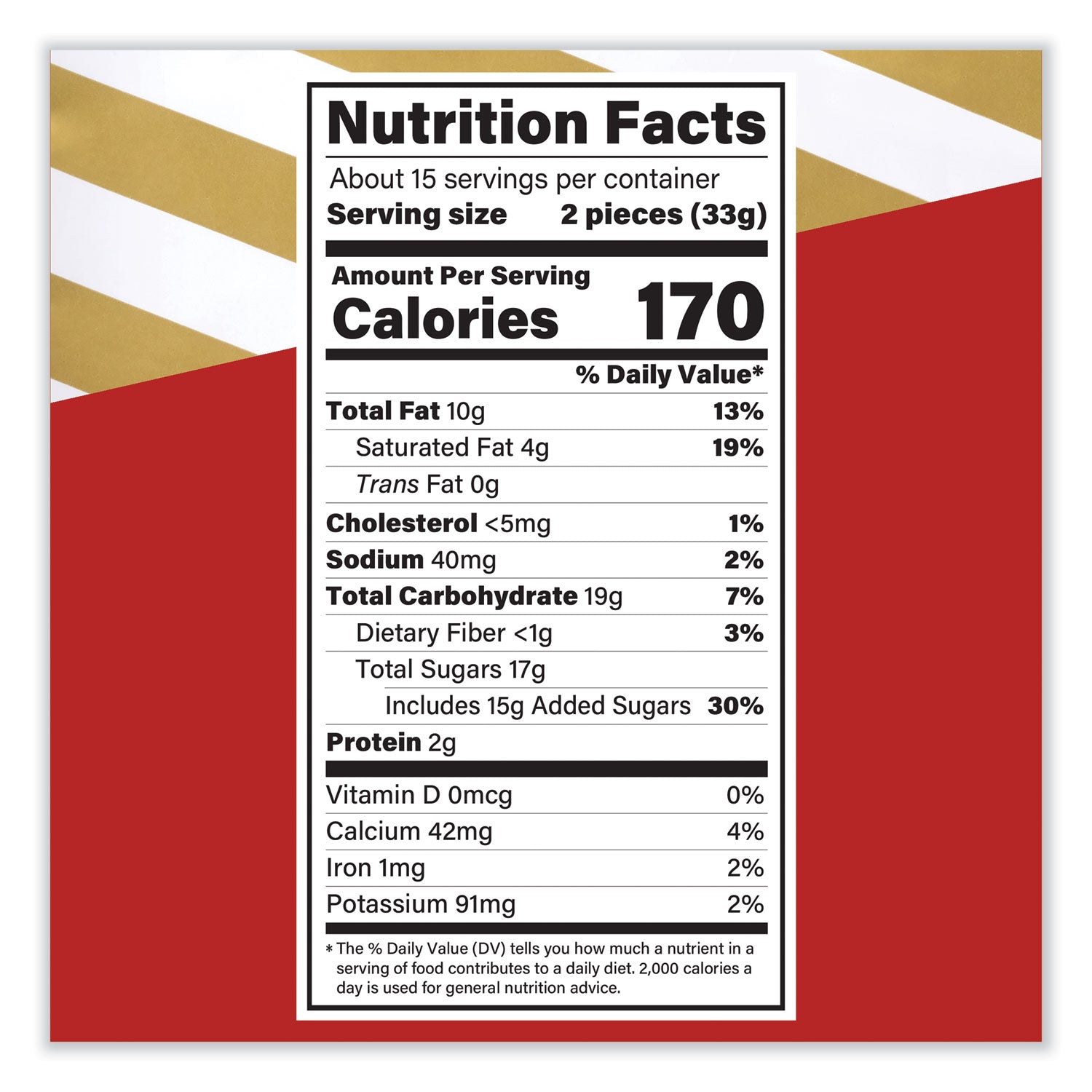 Original Pecan - Individually Wrapped - 1.09 lb - 1 Carton