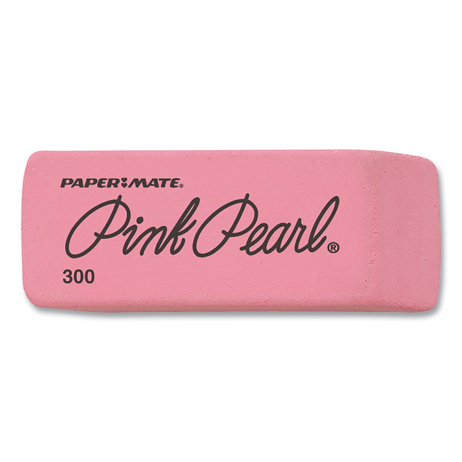 Paper Mate Pink Pearl Eraser - Pink - Rubber - 3 / Pack - Self-cleaning, Tear Resistant, Smudge-free, Soft, Pliable