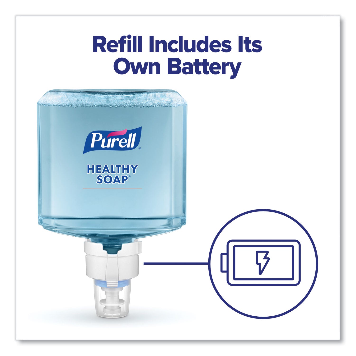 PURELL&reg; ES8 Soap Dispenser - Automatic - 1.27 quart Capacity - Touch-free, Refillable, Wall Mountable - White - 1 Each