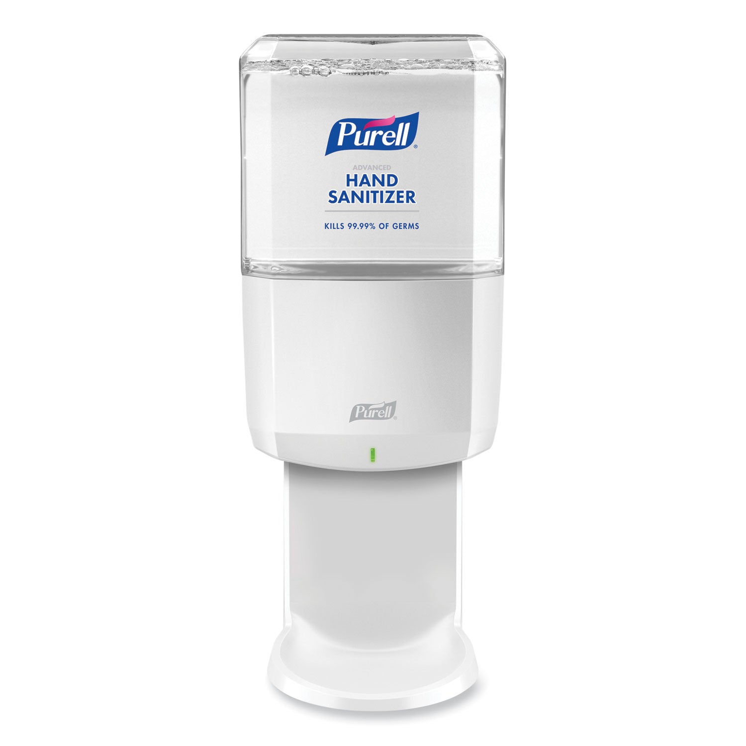 Automatic - 1.27 quart Capacity - Support 4 x C Battery - Locking Mechanism, Durable, Wall Mountable - White - 1 Each