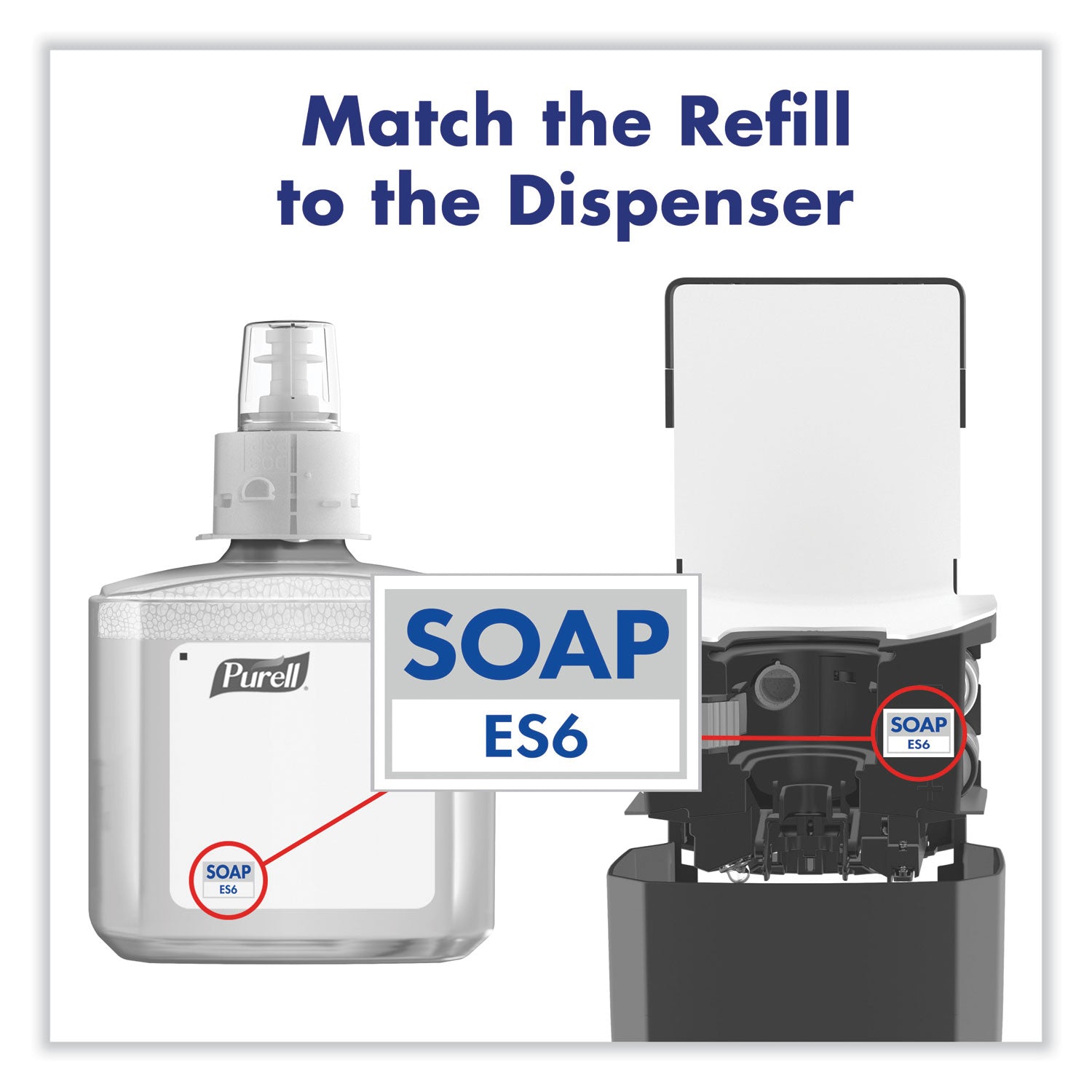 PURELL&reg; ES6 Touch-free Hand Soap Dispenser - Automatic - 1.27 quart Capacity - Support 4 x C Battery - Locking Mechanism, Durable, Wall Mountable, Touch-free - Graphite - 1 Each
