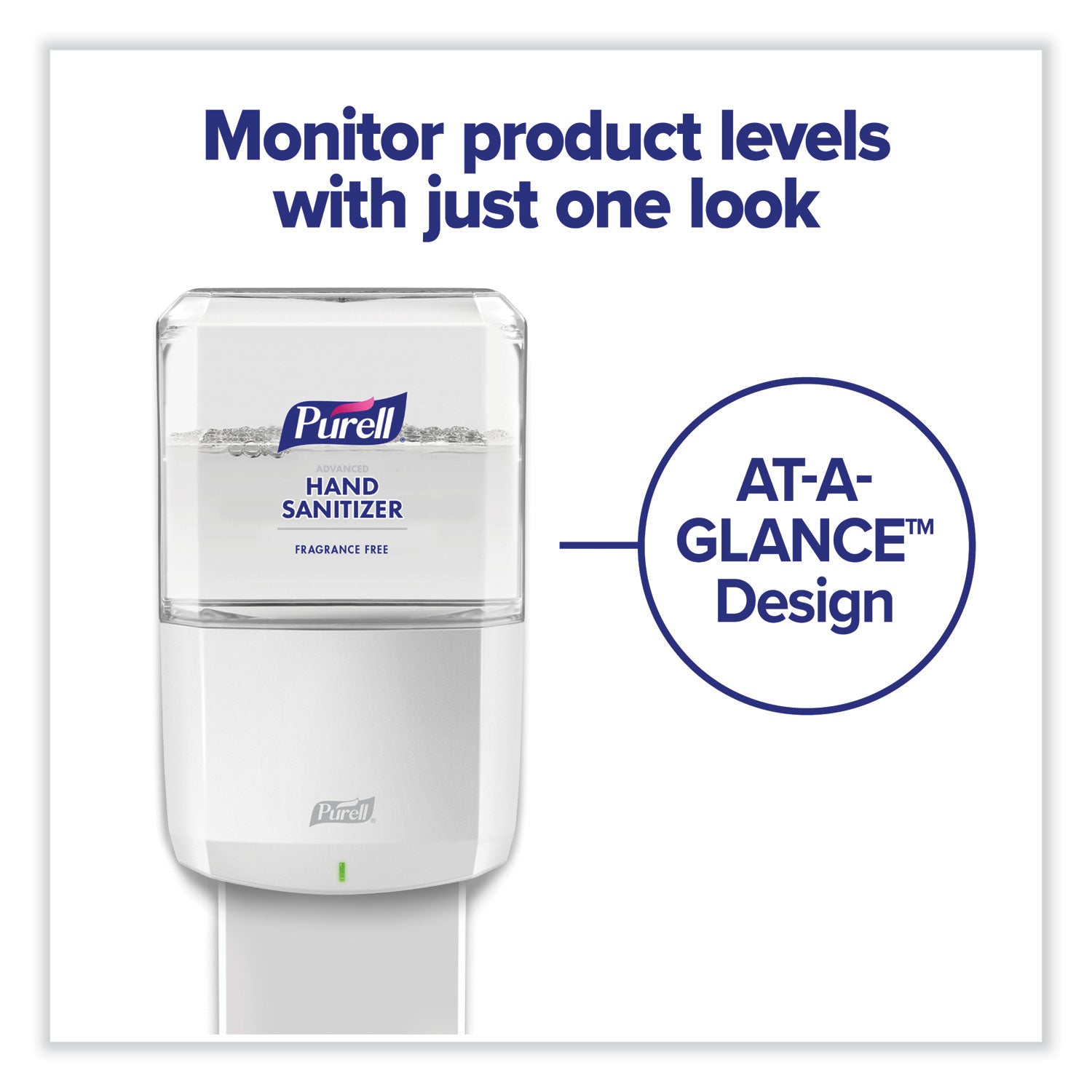 Automatic - 1.27 quart Capacity - Support 4 x C Battery - Locking Mechanism, Durable, Wall Mountable - White - 1 Each