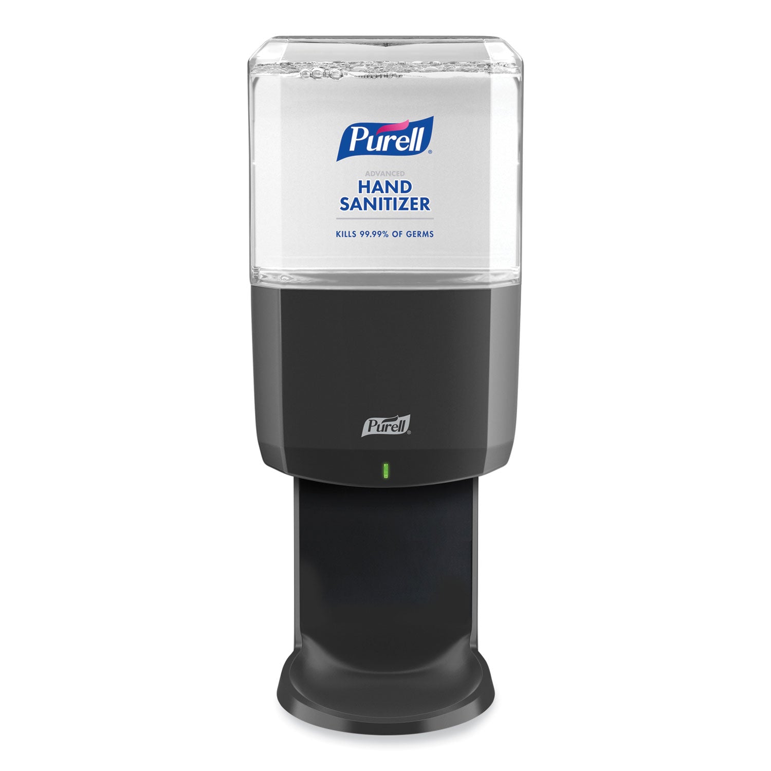 Automatic - 1.27 quart Capacity - Support 4 x C Battery - Locking Mechanism, Durable, Wall Mountable, Touch-free - Graphite - 1 Each