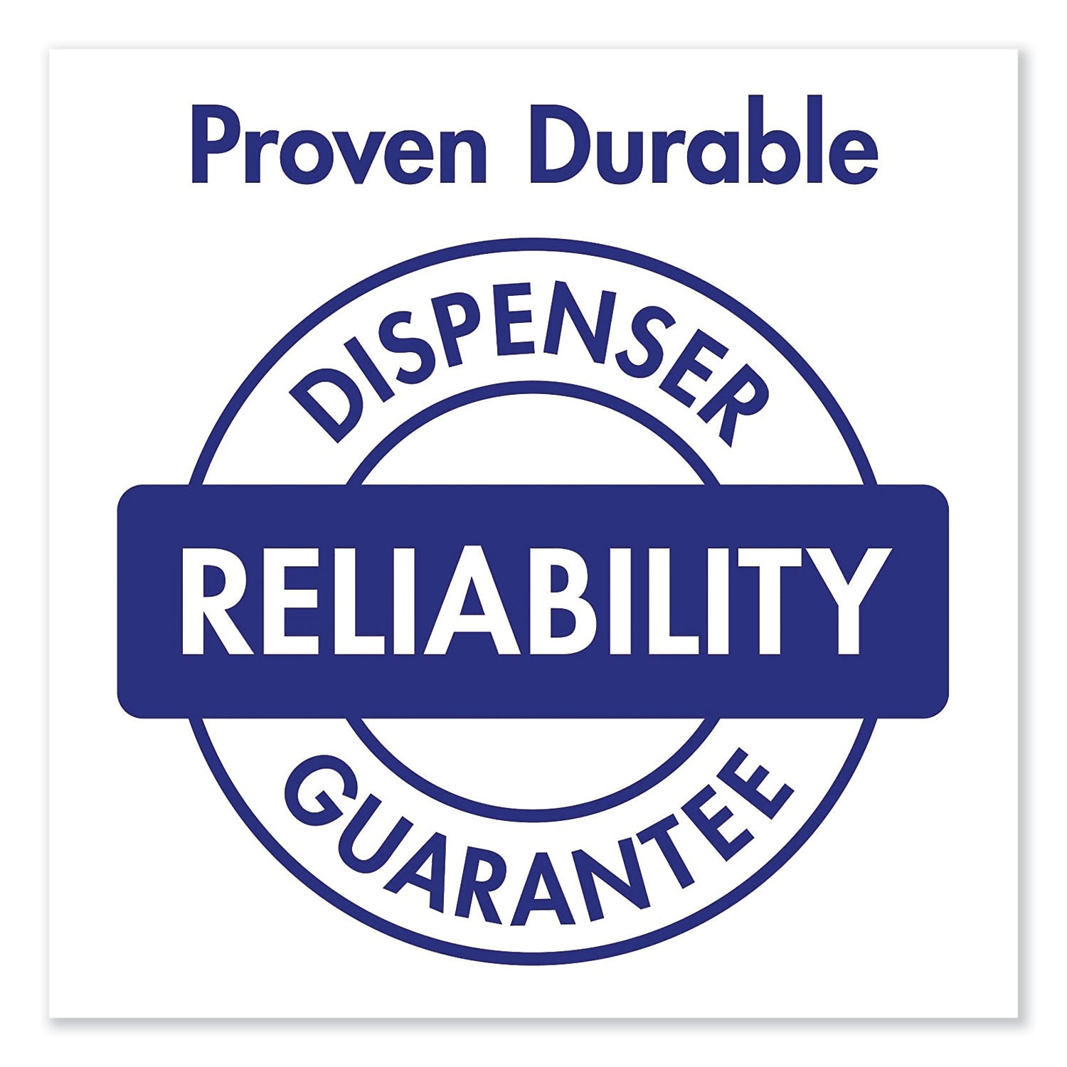 Manual - 1.27 quart Capacity - Locking Mechanism, Durable, Wall Mountable - White - 1 Each