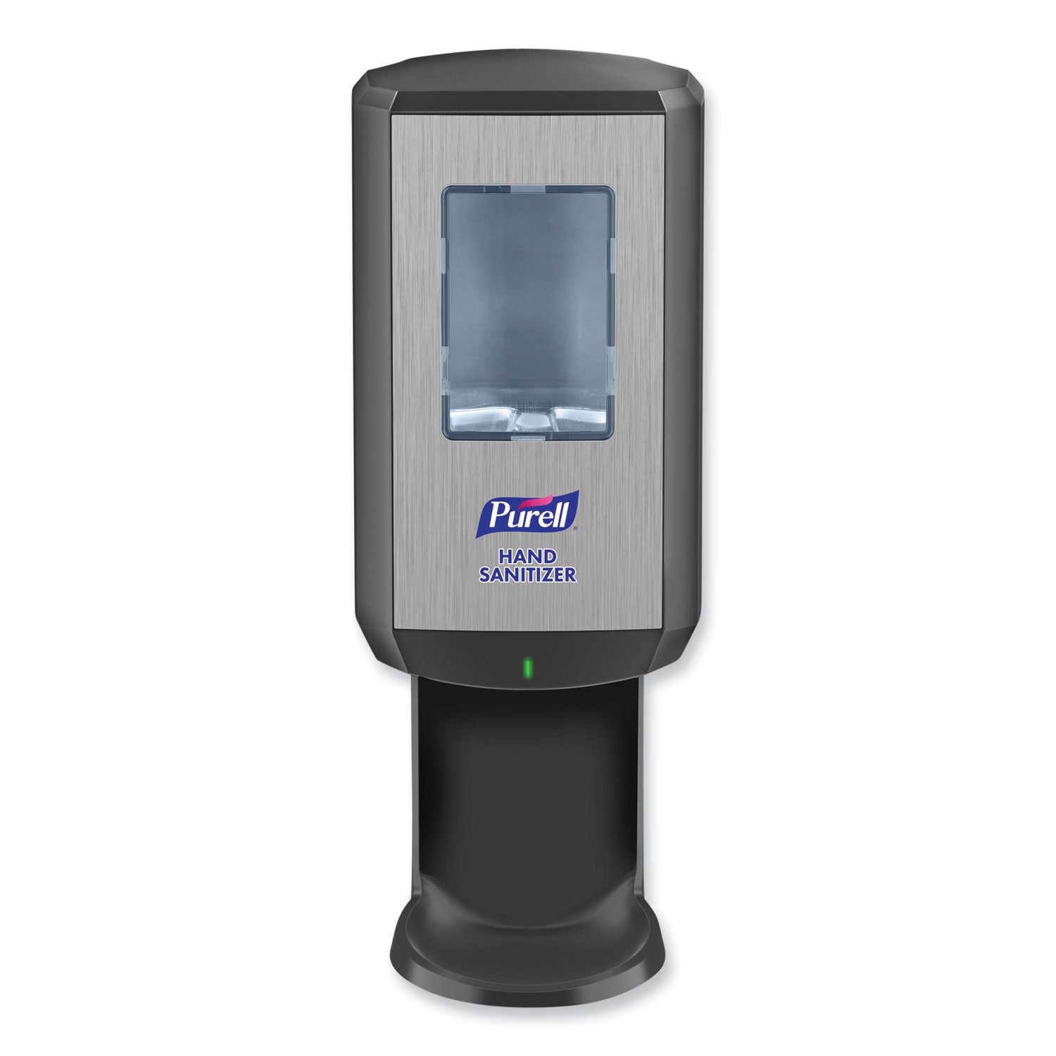 PURELL&reg; CS6 Hand Sanitizer Dispenser - Automatic - 1.27 quart Capacity - Support 4 x C Battery - Wall Mountable, Refillable, Site Window, Locking Mechanism, Touch-free - Graphite - 1 Carton