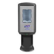 PURELL&reg; CS6 Hand Sanitizer Dispenser - Automatic - 1.27 quart Capacity - Support 4 x C Battery - Wall Mountable, Refillable, Site Window, Locking Mechanism, Touch-free - Graphite - 1 Carton