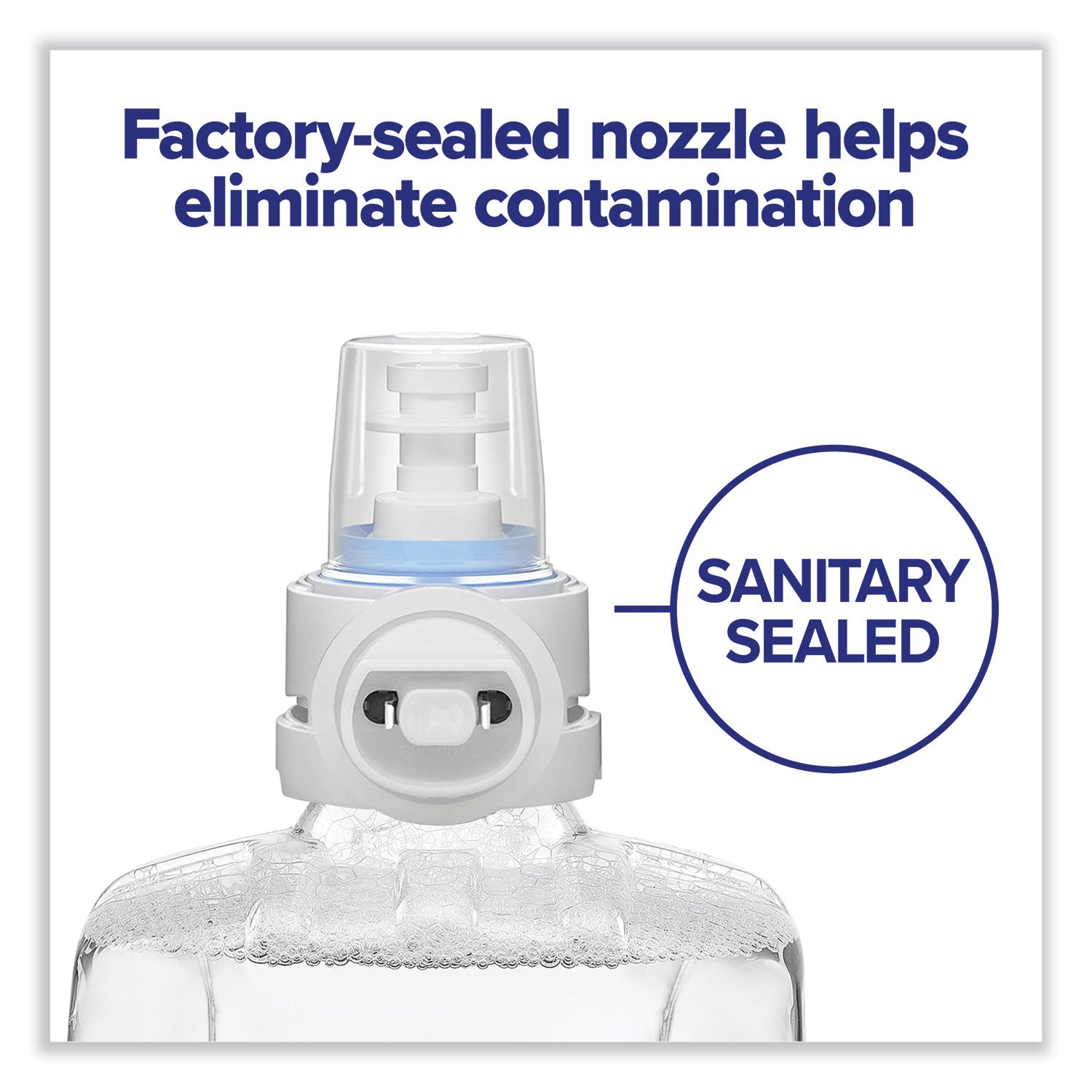 PURELL&reg; CS4 Hand Sanitizer Dispenser - Manual - 1.27 quart Capacity - Wall Mountable, Durable, Refillable, Site Window, Locking Mechanism - White - 1 Carton