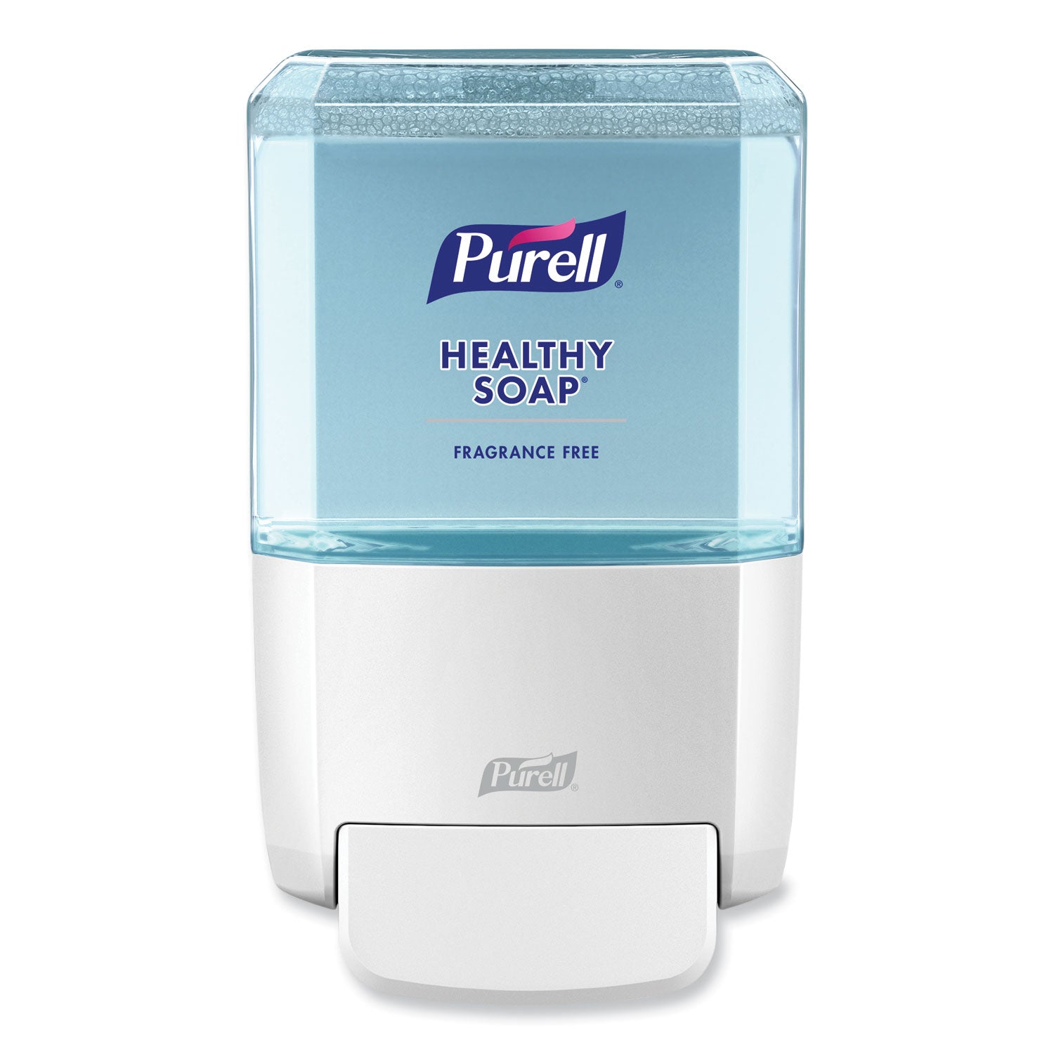 Manual - 1.27 quart Capacity - Locking Mechanism, Durable, Wall Mountable - White - 1 Each