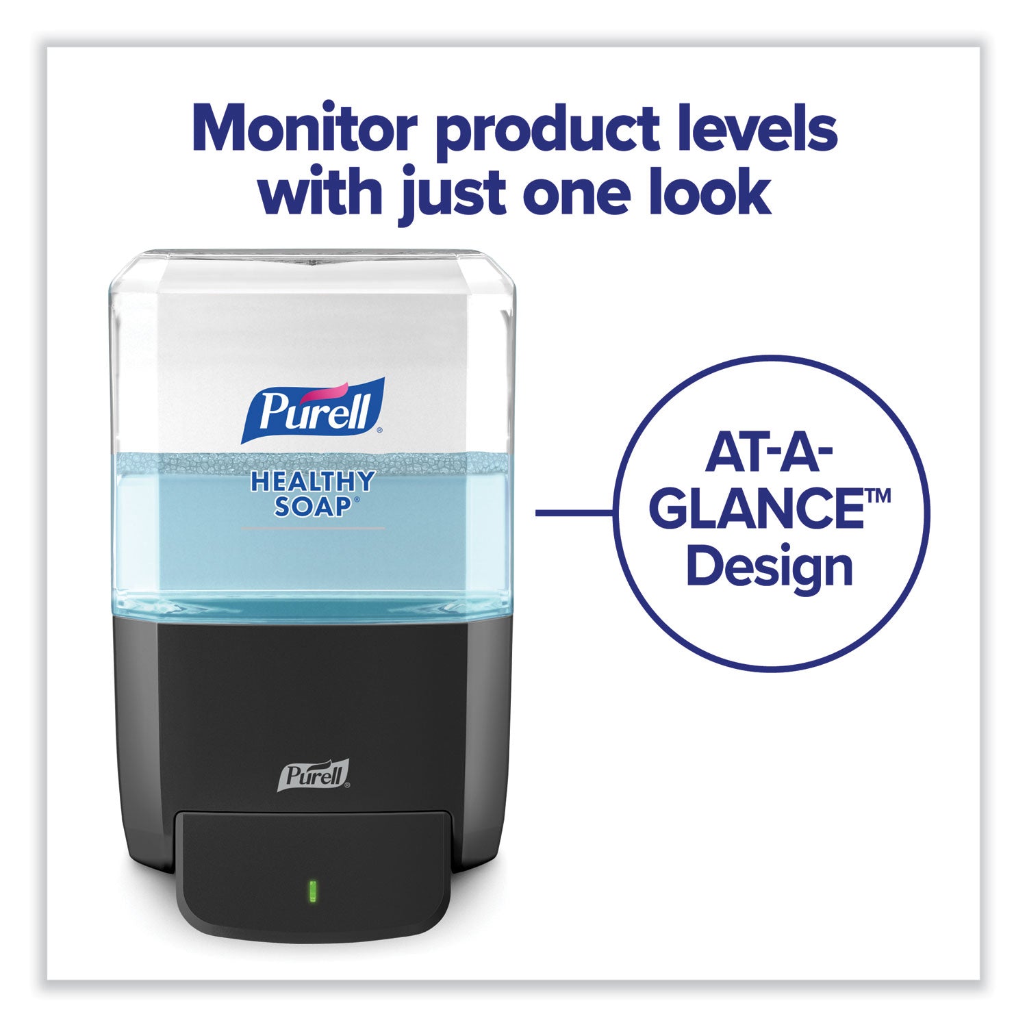 Manual - 1.27 quart Capacity - Locking Mechanism, Durable, Wall Mountable - Graphite - 1 Each