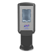 PURELL CS4 Hand Sanitizer Dispenser, Manual, 1.27 Quart Capacity, Site Window, Refillable, Sanitary-Sealed, Recyclable, Locking Mechanism, Durable, Wall Mountable, Graphite, 1 Each