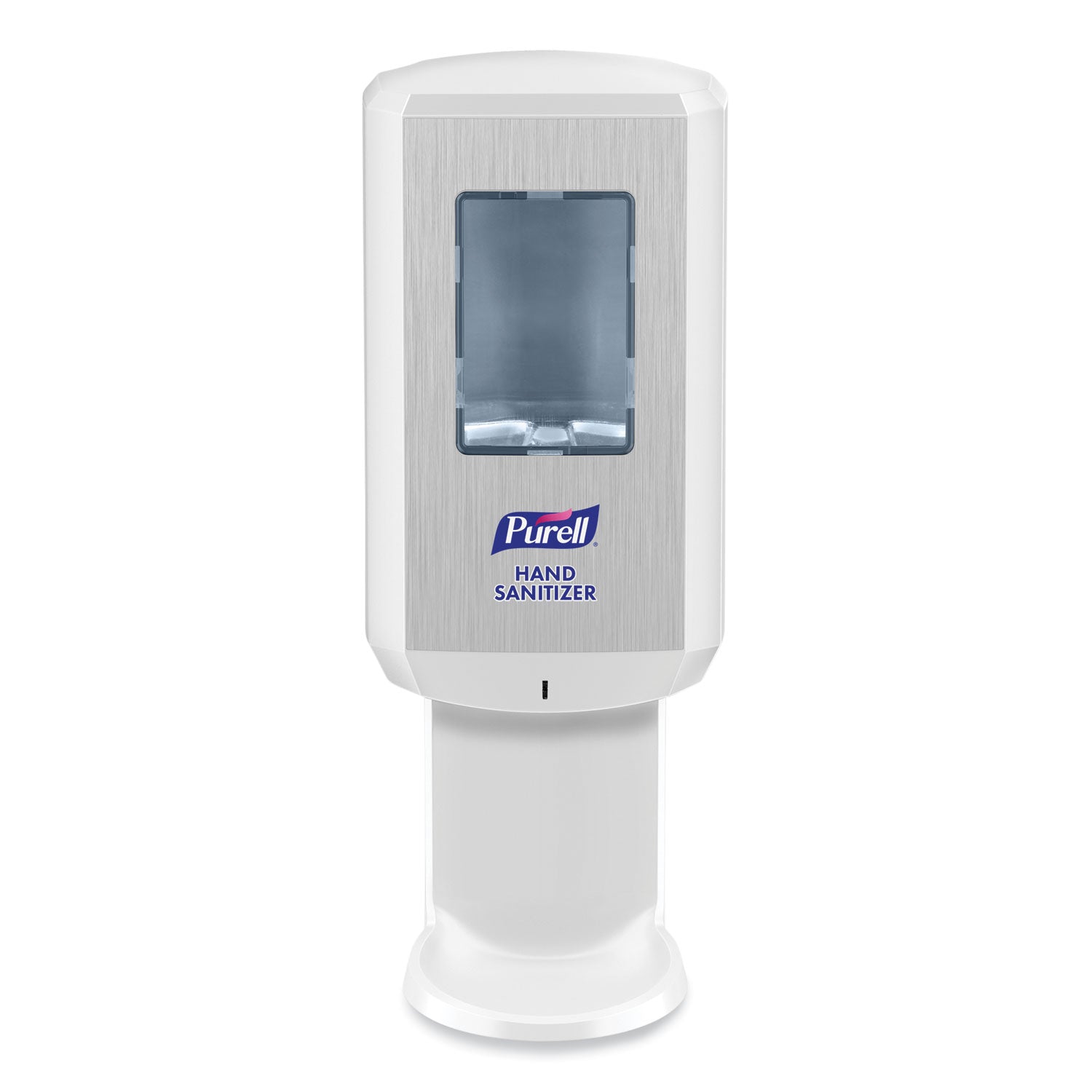 PURELL&reg; CS6 Hand Sanitizer Dispenser - Automatic - 1.27 quart Capacity - Support 4 x C Battery - Wall Mountable, Refillable, Site Window, Locking Mechanism, Touch-free - White - 1 Carton