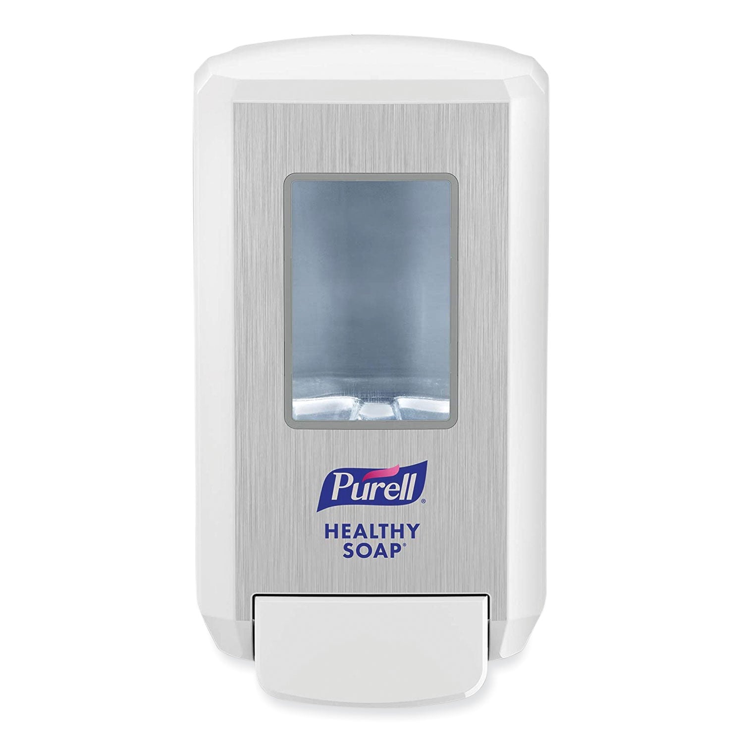 PURELL&reg; CS4 Soap Dispenser - Manual - 1.32 quart Capacity - Site Window, Wall Mountable, Durable - White - 1 Carton