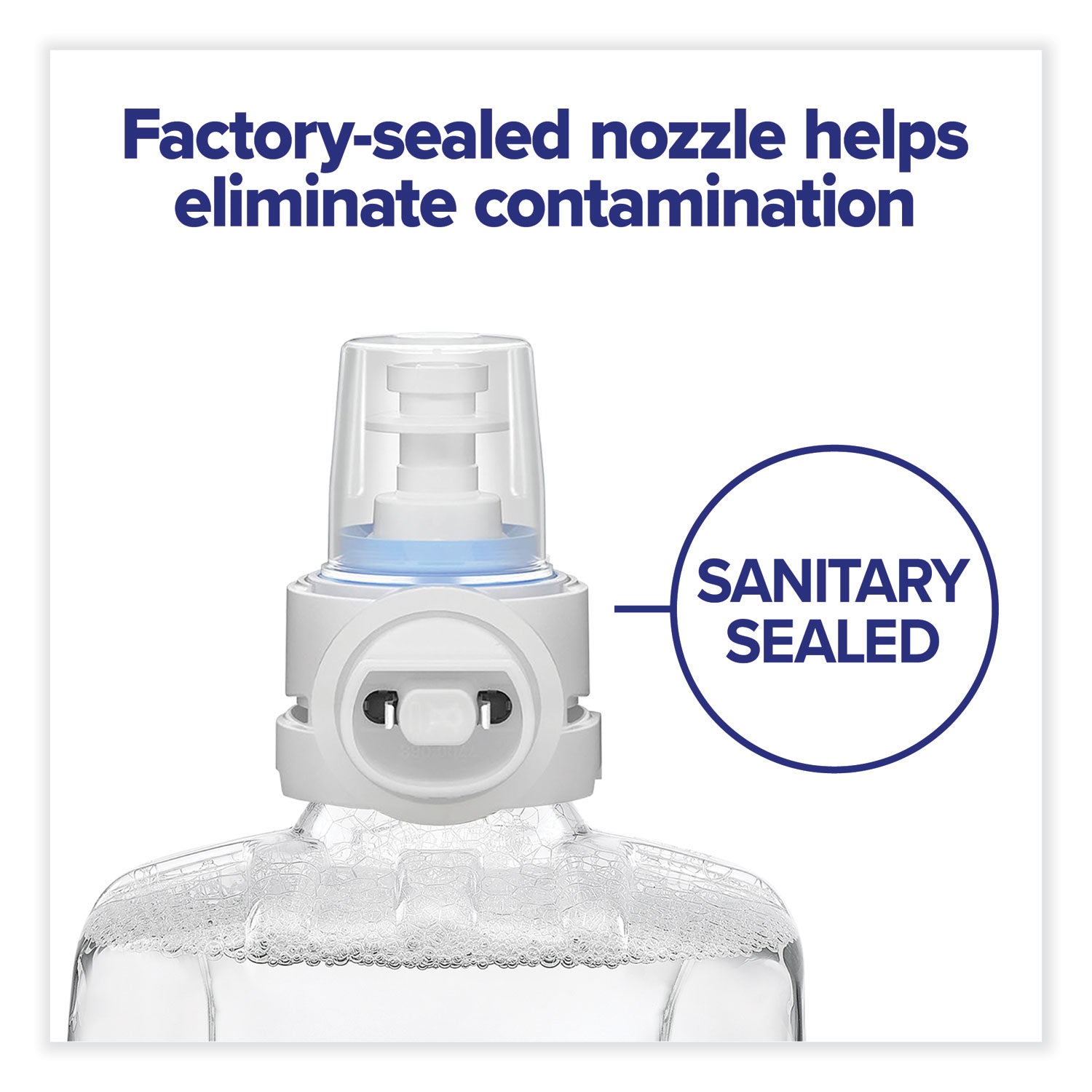 PURELL&reg; CS6 Hand Sanitizer Dispenser - Automatic - 1.27 quart Capacity - Support 4 x C Battery - Wall Mountable, Refillable, Site Window, Locking Mechanism, Touch-free - White - 1 Carton