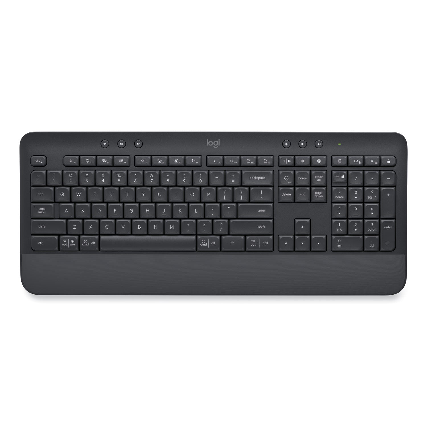 Wireless Connectivity - Bluetooth/RF - 5.1 - 32.81 ft - ChromeOS - PC, Mac - AA Battery Size Supported - Graphite