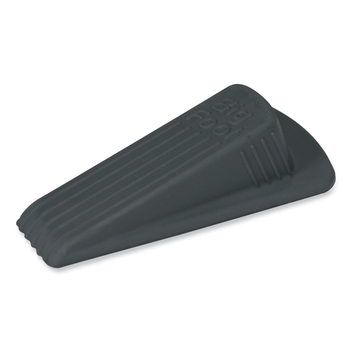 Big Foot Doorstop - Gray - Heavy Duty, Non-slip, Impact Resistant, Crush Proof - Vulcanized Rubber - 1.3" Height x 2.3" Width - Gray - 2 / Pack