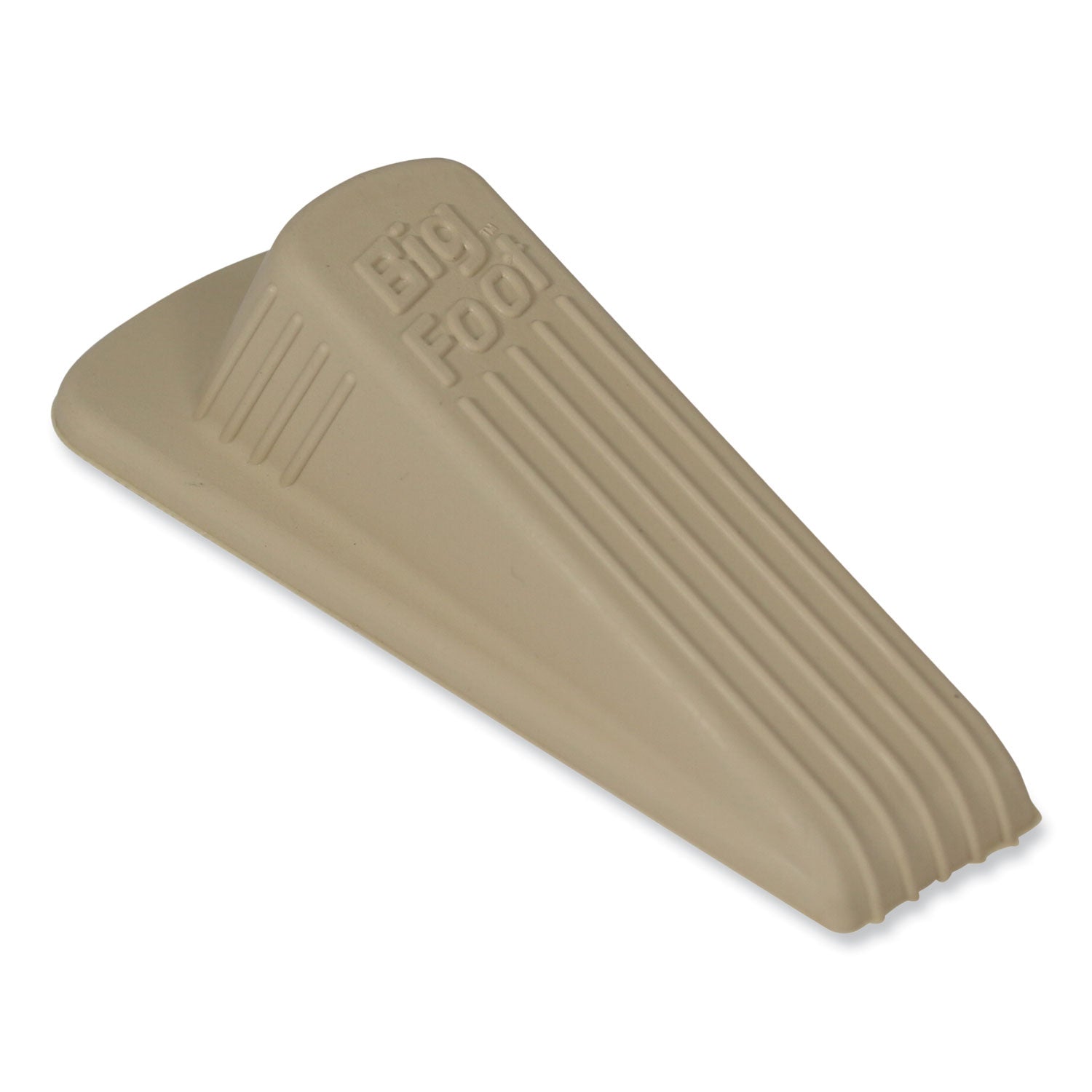 Non-skid Base, Prevent Scratches, Non-slip, Heavy Duty, Impact Resistant, Crush Proof - Rubber - 1.3" Height x 2.3" Width - Beige - 1 Each